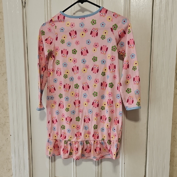 Gymboree Pink Owl and Flower Nightgown Girls 7/8 - Picture 7 of 7